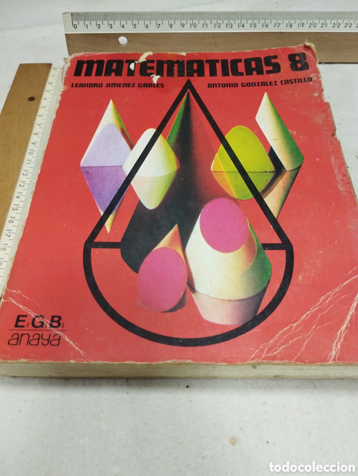 Libros de segunda mano: Matem&aacute;ticas 8&deg; EGB. Editorial Anaya, 1977