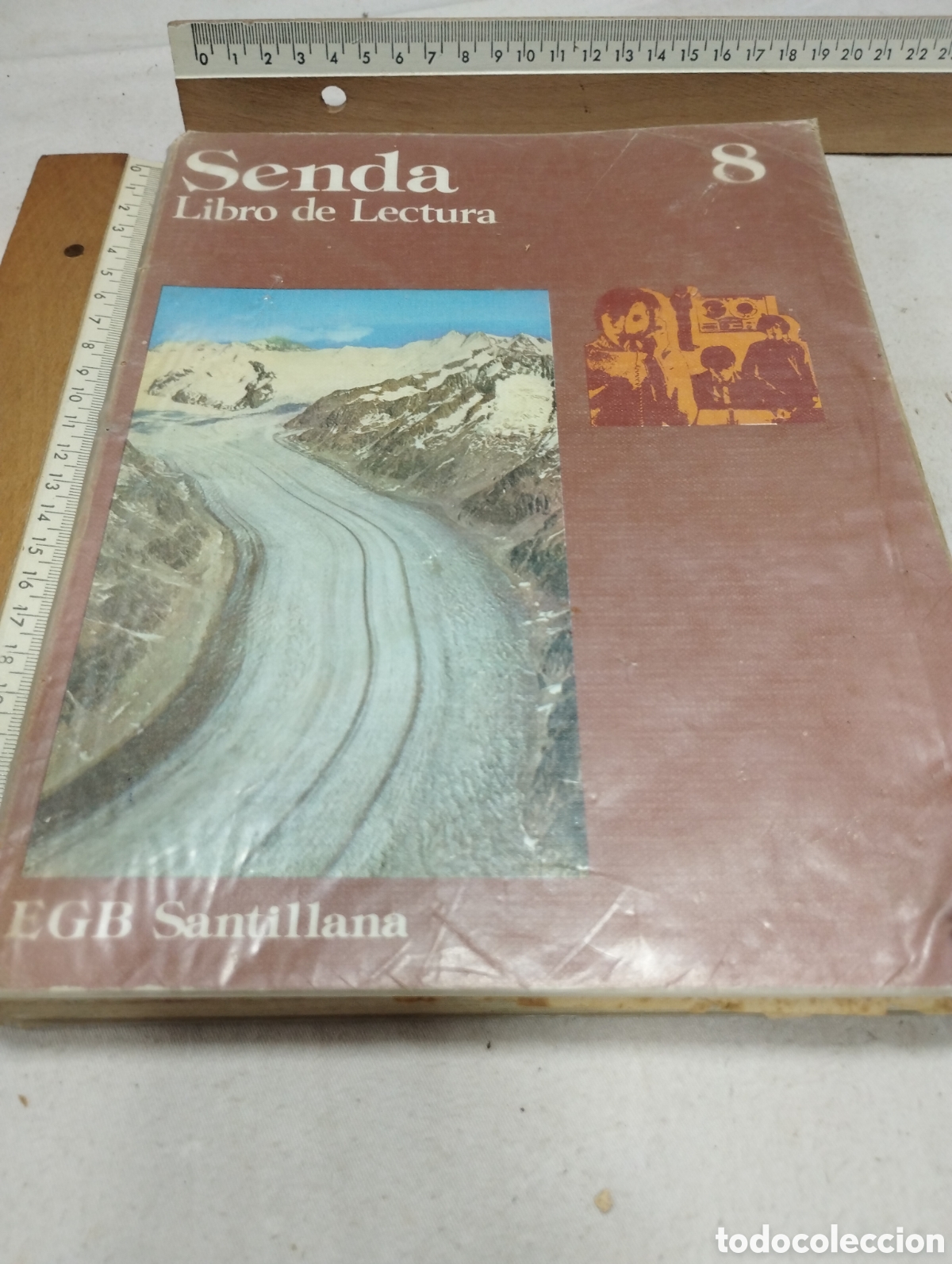Libros de segunda mano: Senda 8 EGB. Libro de lectura. Editorial Santillana, 1977