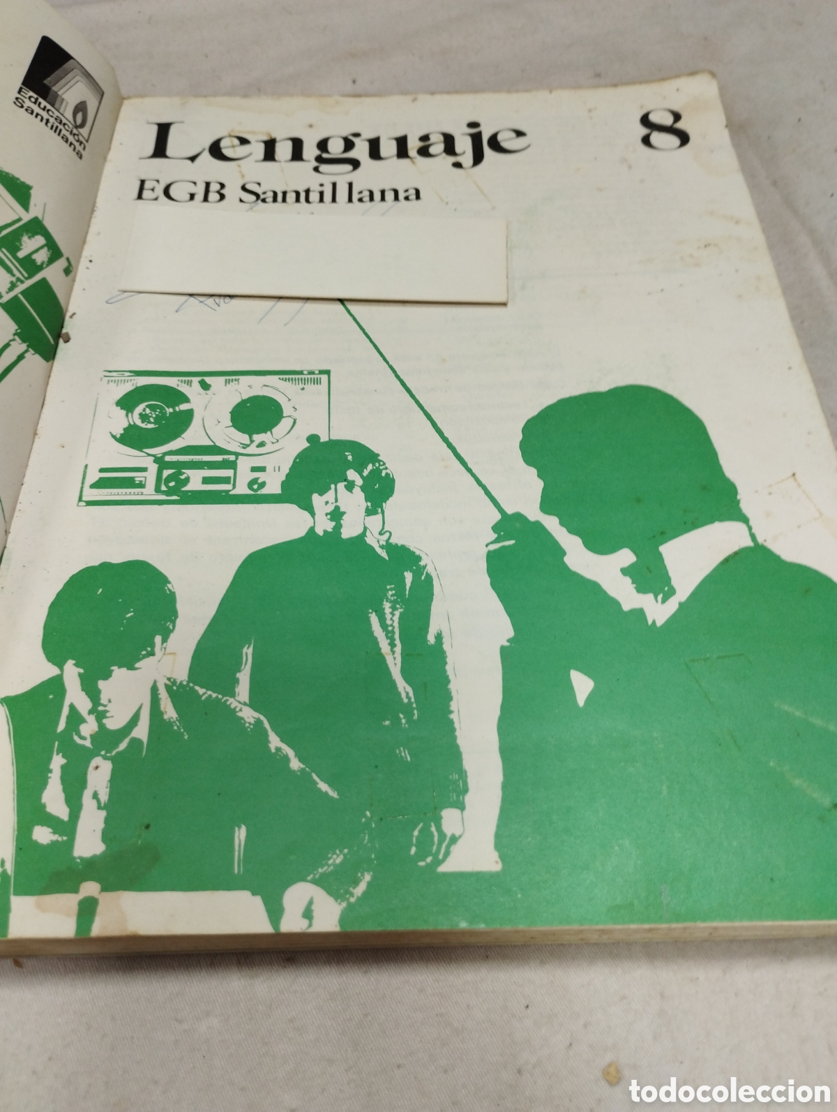Libros de segunda mano: Lenguaje 8&deg; EGB. Editorial Santillana, 1978 - Foto 2