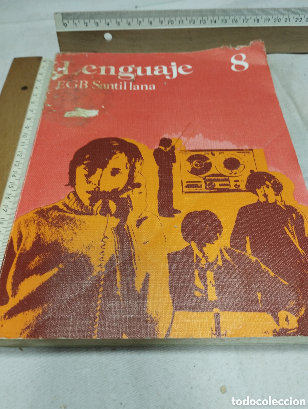 Libros de segunda mano: Lenguaje 8&deg; EGB. Editorial Santillana, 1978