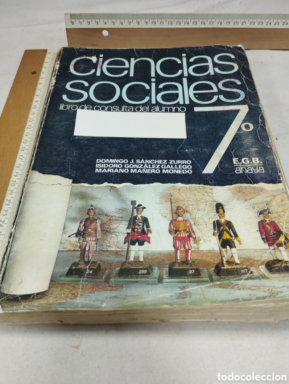 Libros de segunda mano: Ciencias sociales 7&deg; EGB. Editorial Anaya, 1973