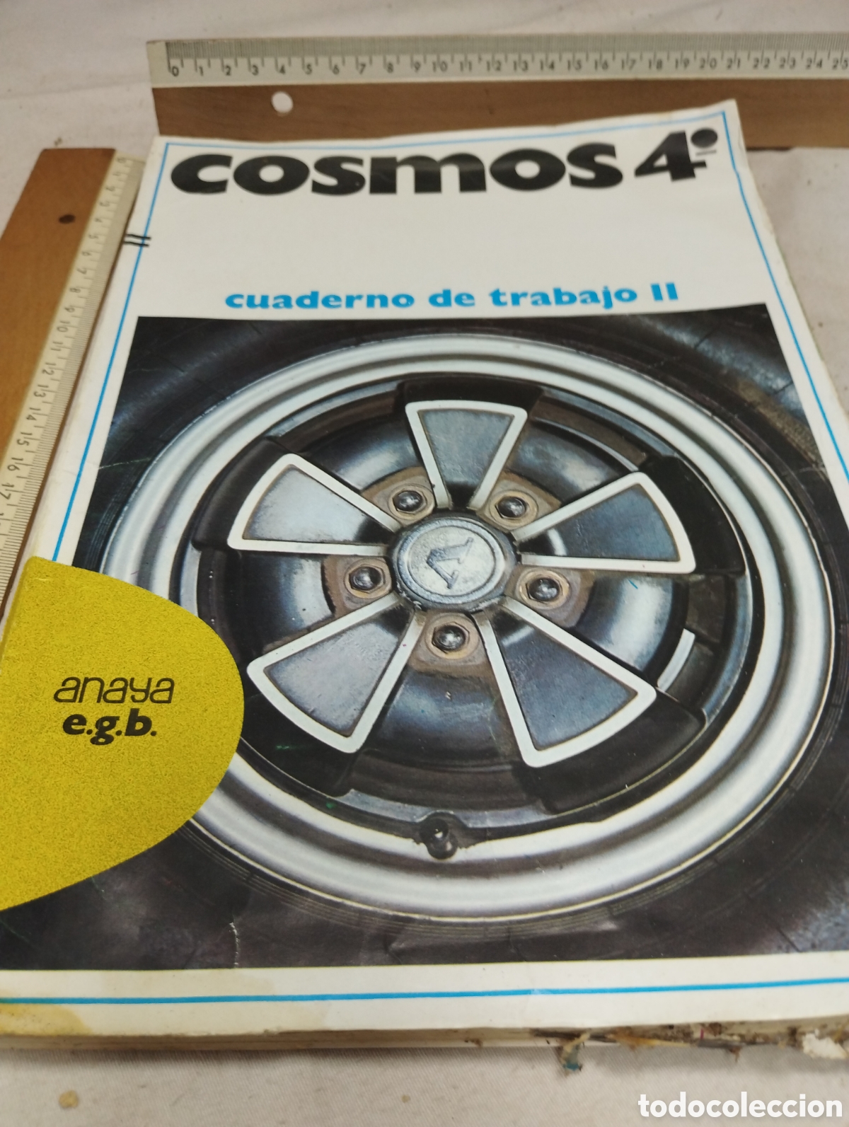 Libros de segunda mano: Cosmos 4&deg; EGB. Cuaderno de trabajo II (escrito). Editorial Anaya, 1972