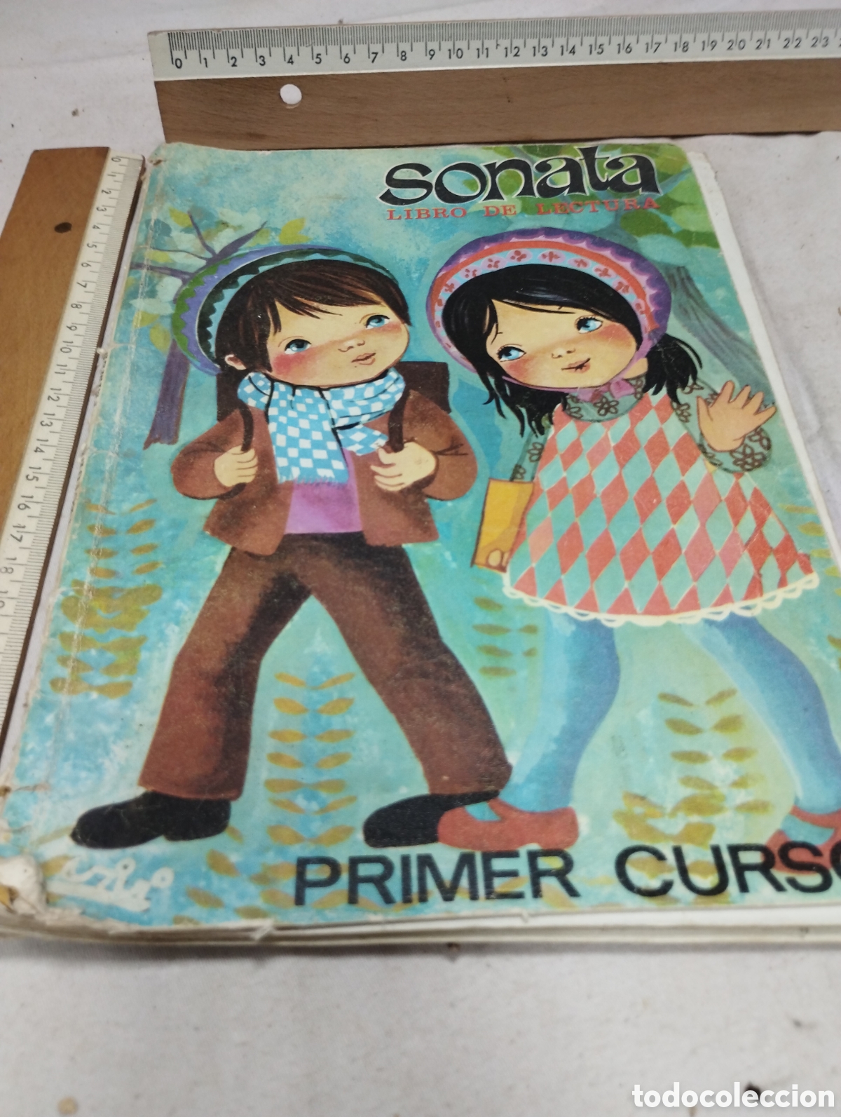 Libros de segunda mano: Sonata. Libro de lectura. Primer curso. 1966