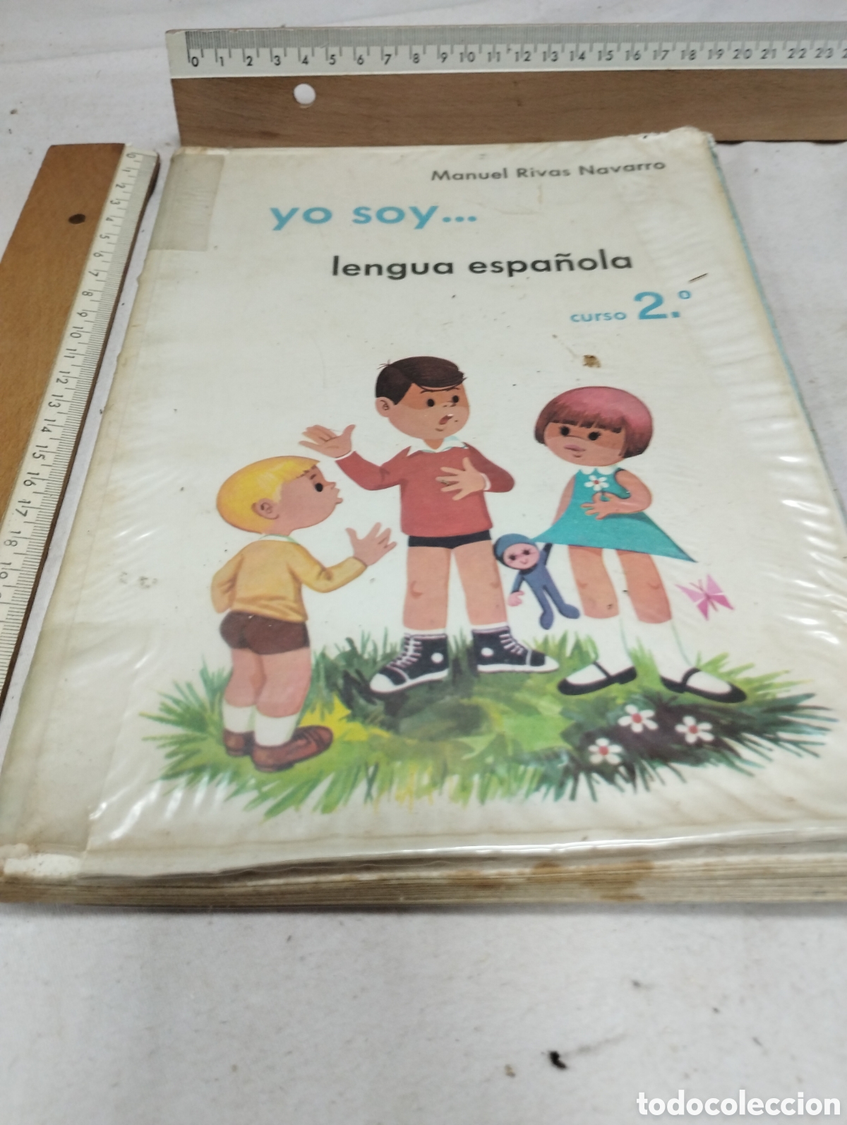Libros de segunda mano: Yo soy... Lengua espa&ntilde;ola. 2&deg; curso. Manuel Rivas, 1968