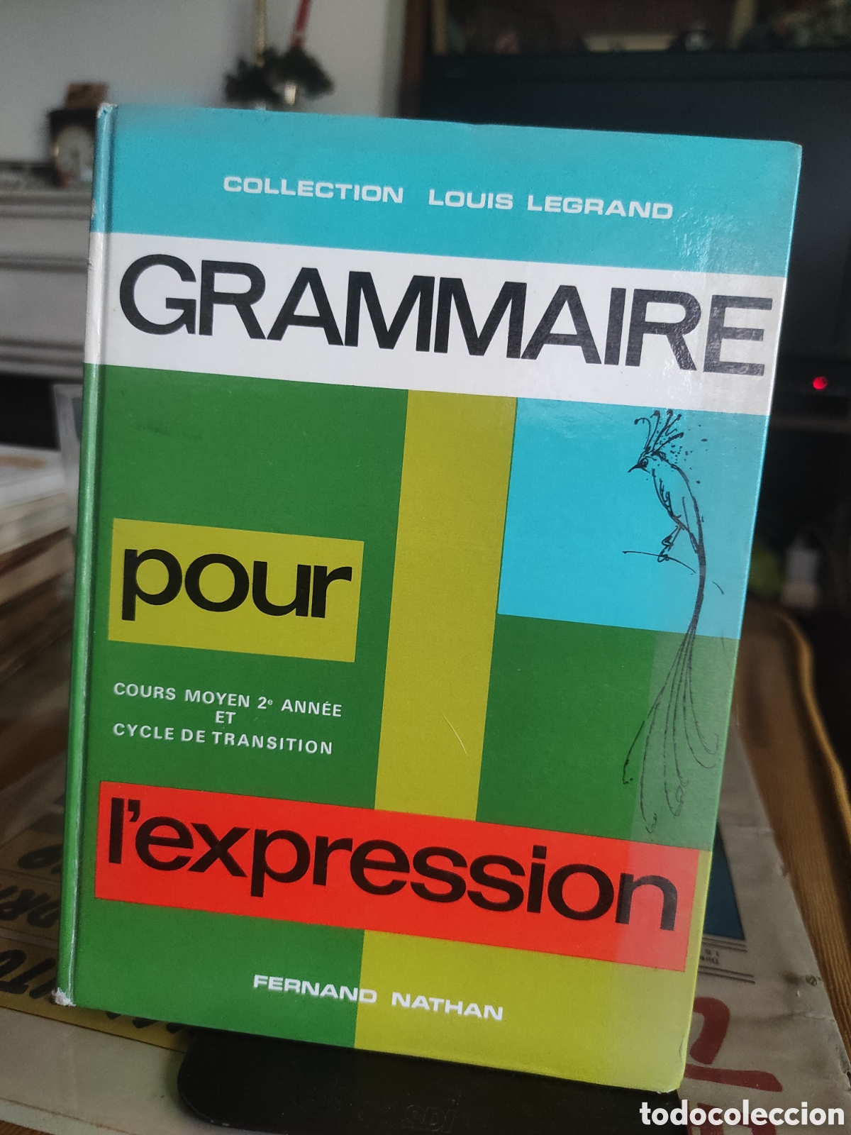 Libros de segunda mano: GRAMMAIRE POUR L'EXPRESSION, CM2, CYCLE DE TRANSITION COLLECTIF - Nathan, 1968