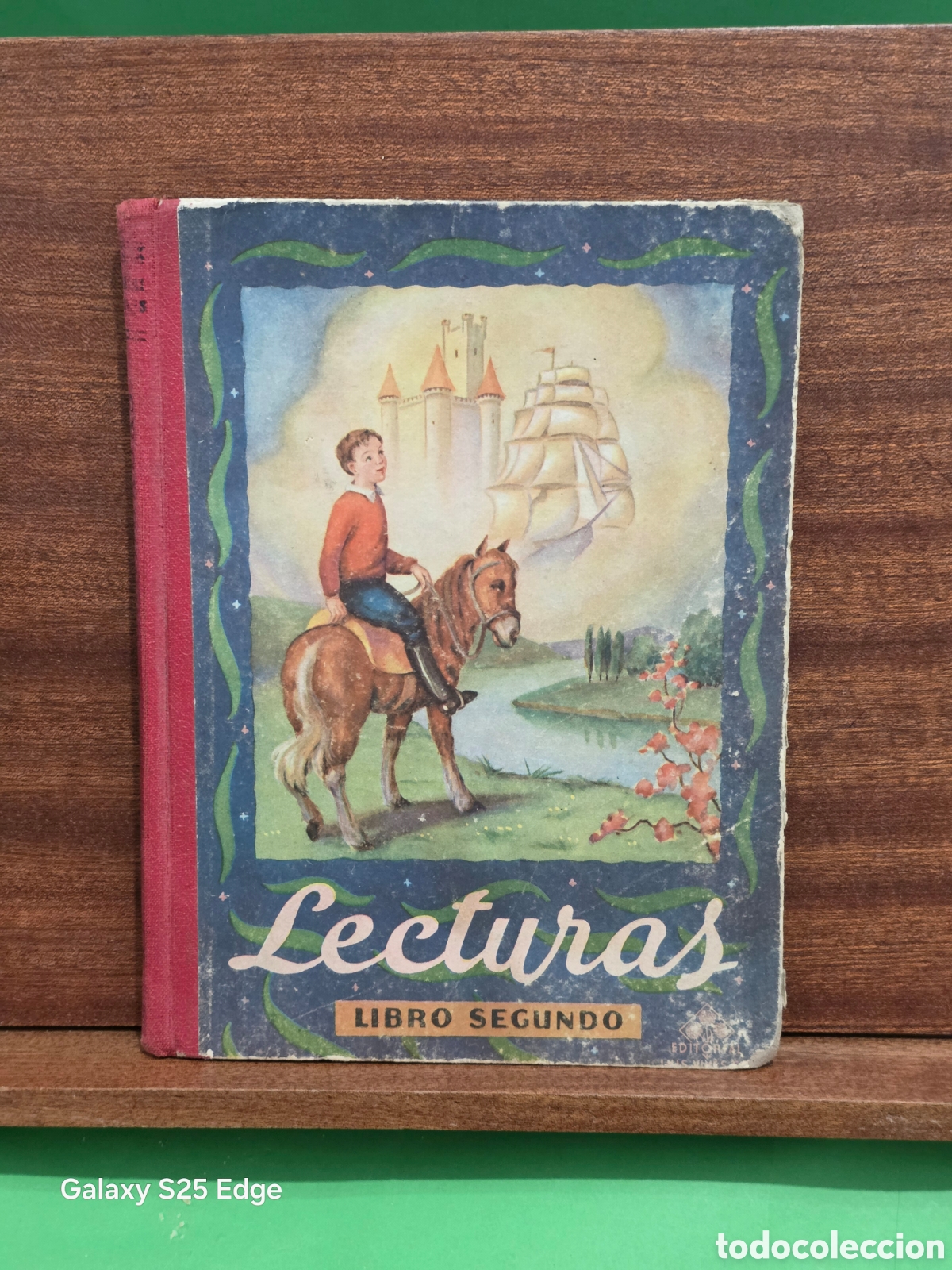 Libros de segunda mano: &rdquo;&rdquo;LECTURAS GRADUADAS&rdquo;&rdquo;...LIBRO SEGUNDO...EDITORIAL LUIS VIVES...1955...