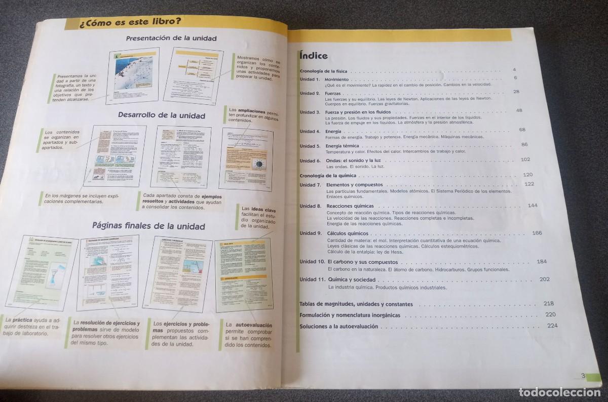 Libros de segunda mano: F&iacute;sica Y Qu&iacute;mica 4 Eso Edeb&eacute; - Foto 4