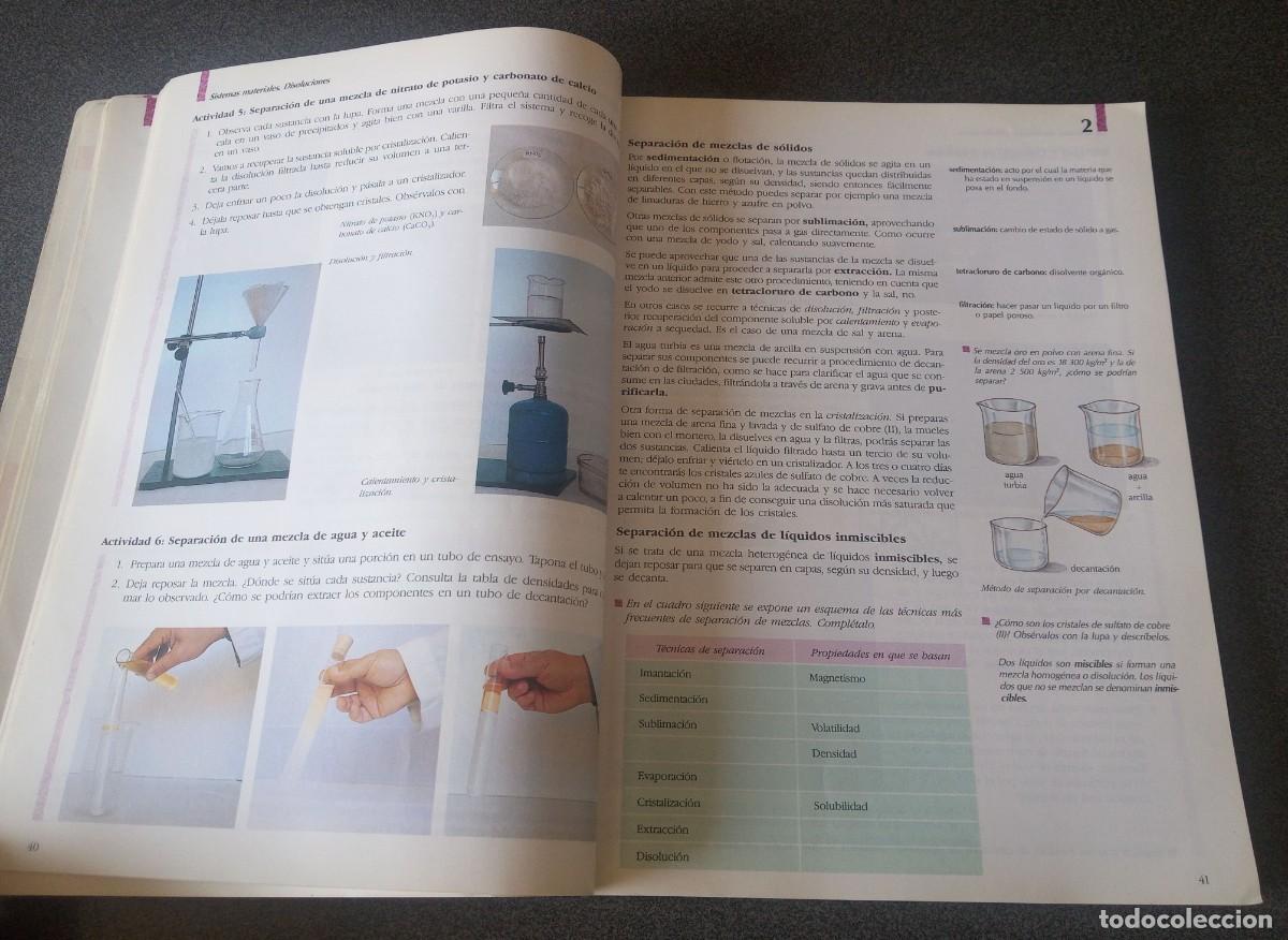 Libros de segunda mano: F&iacute;sica Y Qu&iacute;mica 3&ordm; Edelvives - Foto 10