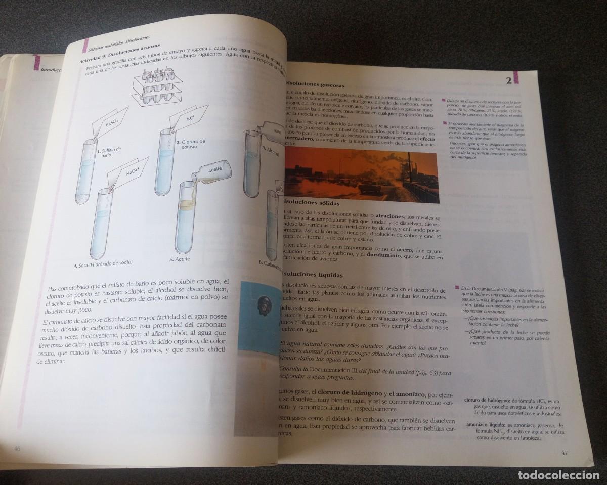 Libros de segunda mano: F&iacute;sica Y Qu&iacute;mica 3&ordm; Edelvives - Foto 11