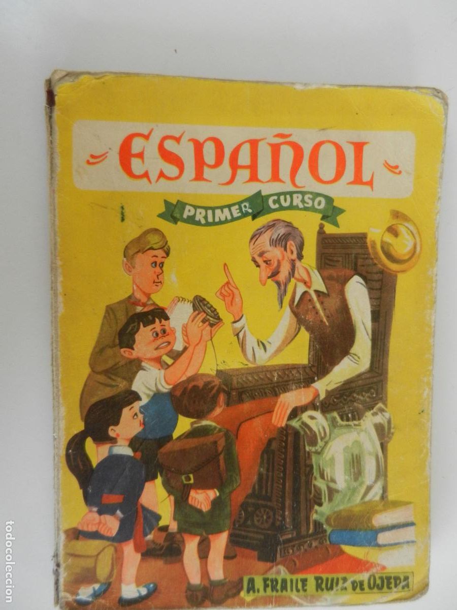 Libros de segunda mano: ESPA&Ntilde;OL 1&ordm; BACHILLERATO - EDT- SM 1960 - A FRAILE RUIZ DE OJEDA