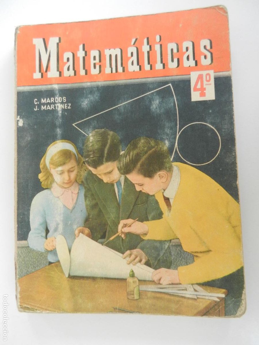 Libros de segunda mano: MATEMATICAS 4&ordm; - C MARCOS -J MARTINEZ - EDT. SM 1966
