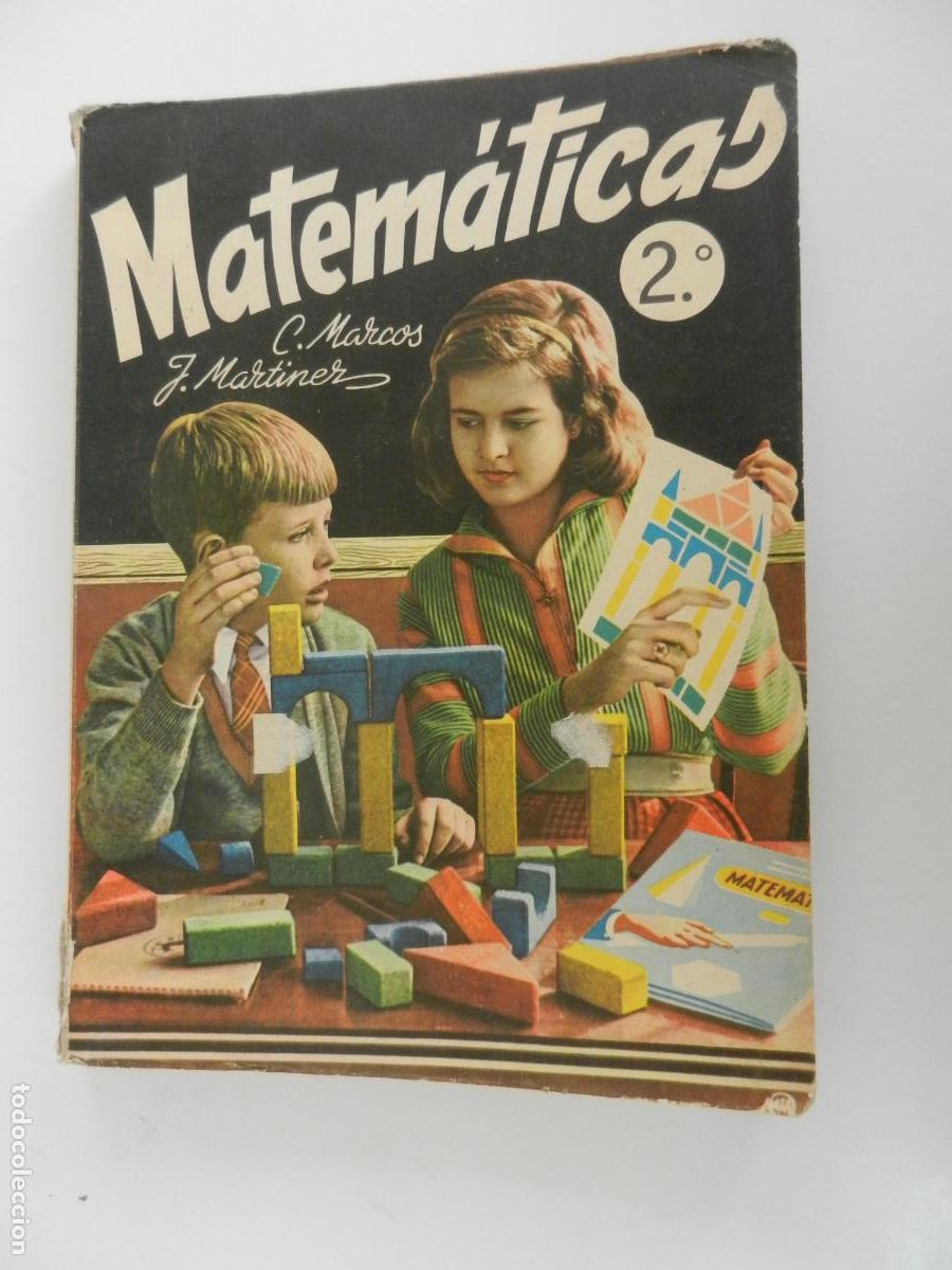 Libros de segunda mano: MATEMATICAS 2&ordm; -ARITMETICA Y GEOMETR&Iacute;A C MARCOS -J MARTINEZ - EDT- SM -CON PROGRAMA -1963