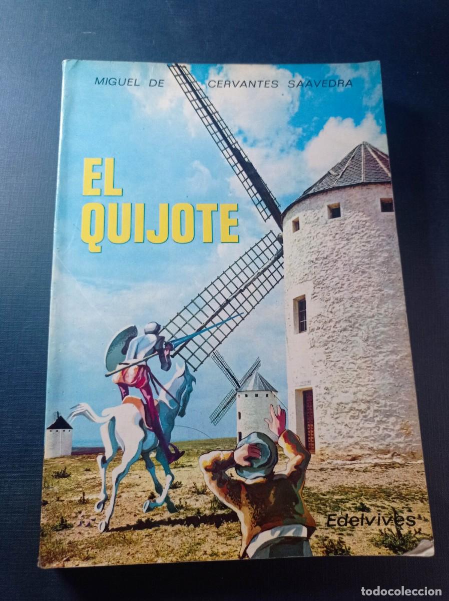 Libros de segunda mano: EL QUIJOTE. MIGUEL DE CERVANTES SAAVEDRA. ADAPTACI&Oacute;N PARA LA EGB. LUIS VIVES, 1973. &Aacute;NGEL LALINDE ++
