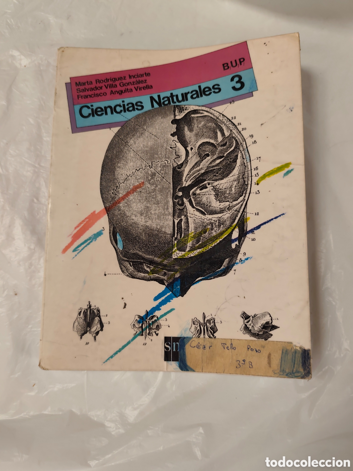 Libros de segunda mano: Ciencias Naturales 3&deg; BUP ed SM