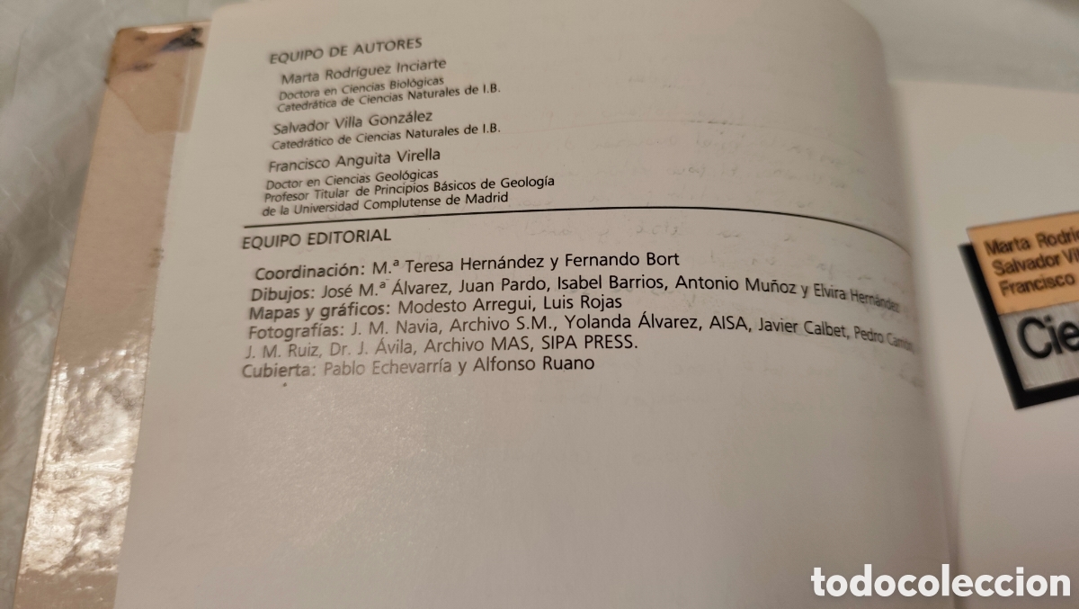 Libros de segunda mano: Ciencias Naturales 3&deg; BUP ed SM - Foto 4