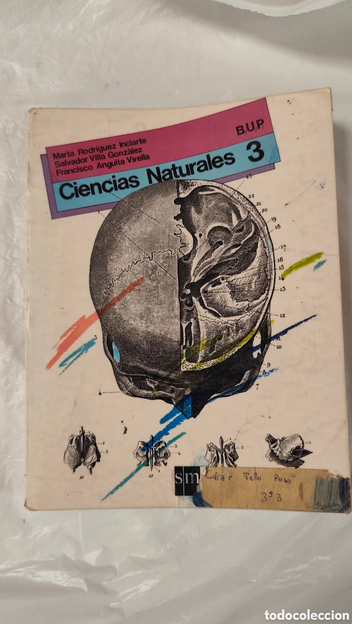Libros de segunda mano: Ciencias Naturales 3&deg; BUP ed SM - Foto 2