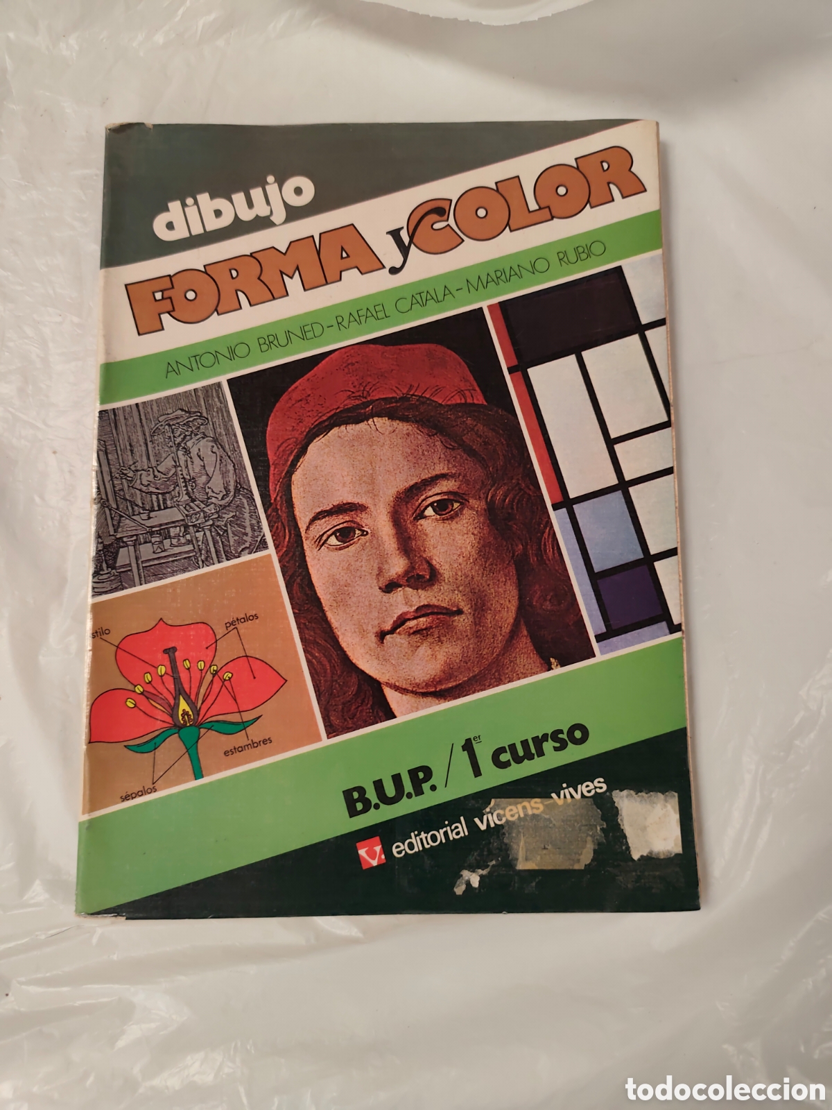 Libros de segunda mano: Dibujo Forma y Color 1&deg; BUP Vicens Vives