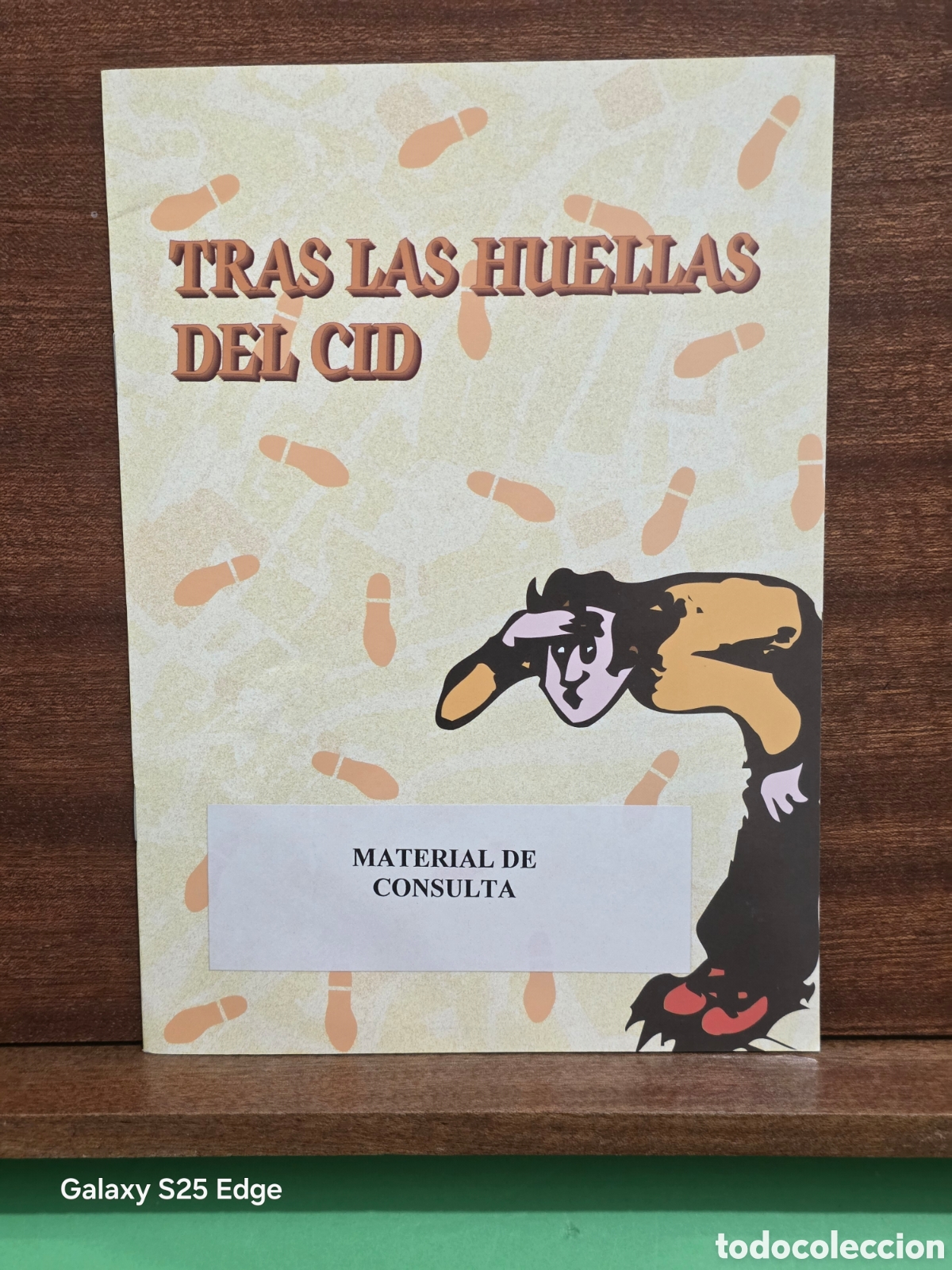 Libros de segunda mano: &rdquo;&rdquo;TRAS LAS HUELLAS DEL CID&rdquo;&rdquo;...MATERIAL DE CONSULTA...I. MUNICIPAL DE CULTURA...BURGOS...1998...