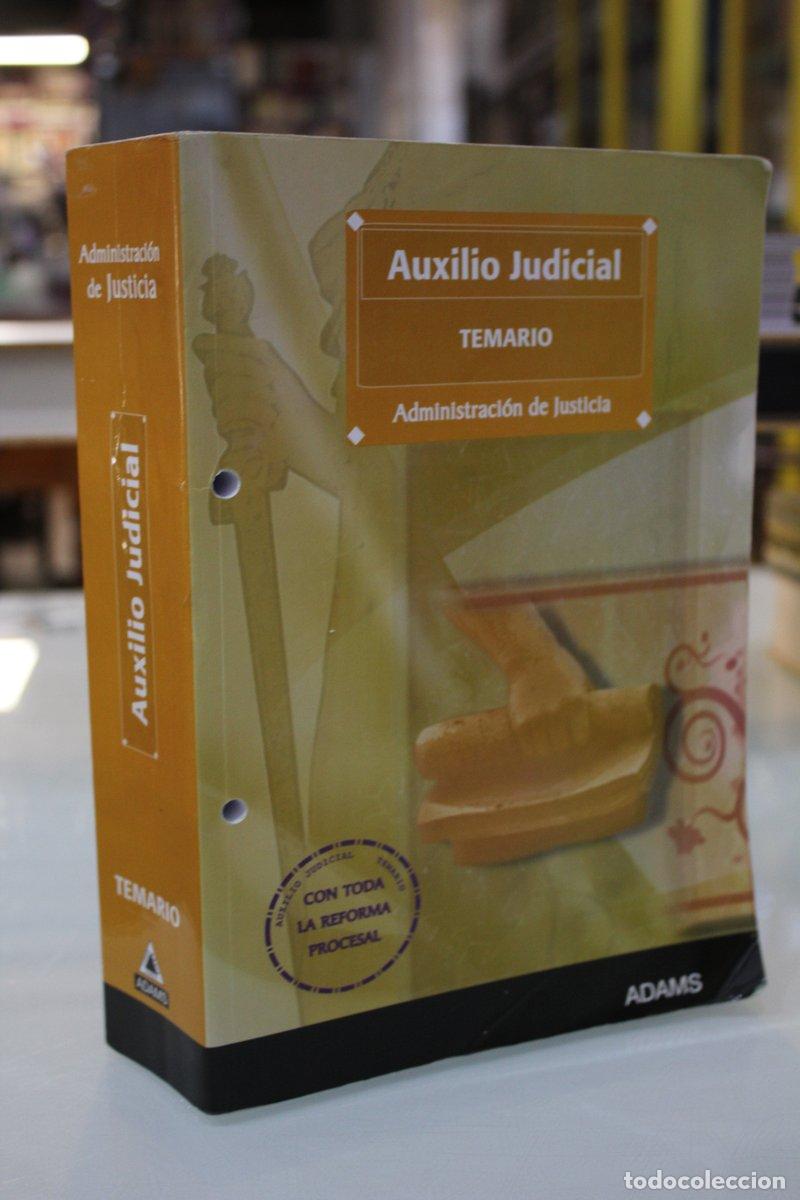 Libros de segunda mano: Auxilio Judicial. Temario.- Administraci&oacute;n de Justicia.- Adams. - Vv.aa.