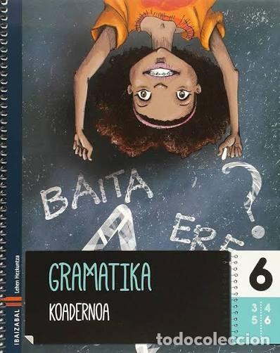 Libros de segunda mano: Gramatika koadernoa LMH 6. - Foto 1