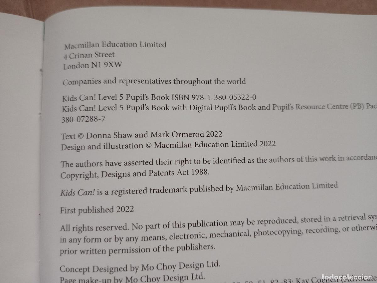 Libros de segunda mano: KIDS CAN! 5 (MCMILLAN) 3 UD. INFANTIL IDIOMAS - Foto 11