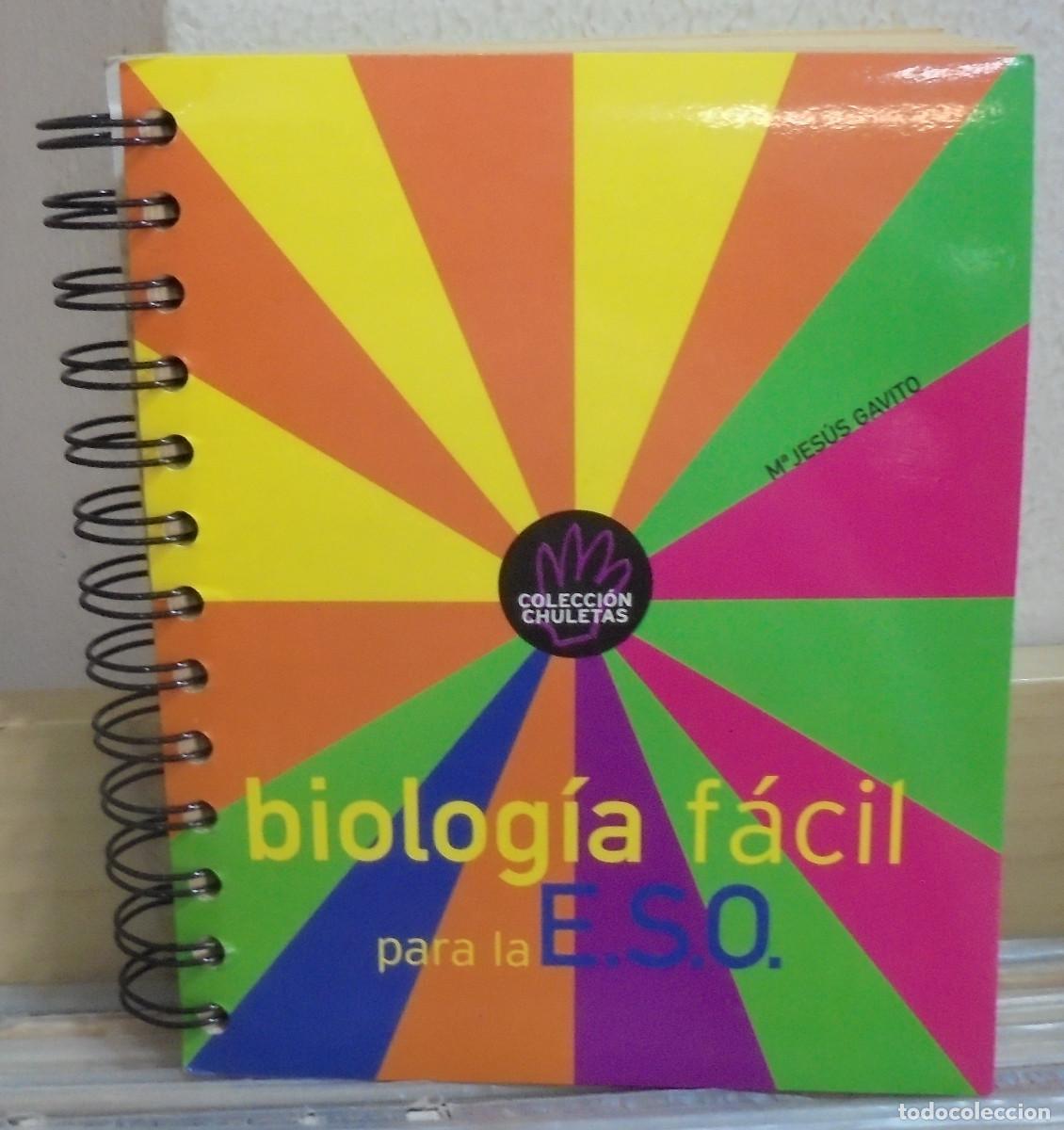 Libros de segunda mano: Biolog&iacute;a f&aacute;cil para la E.S.O. M&ordf; Jes&uacute;s Gavito