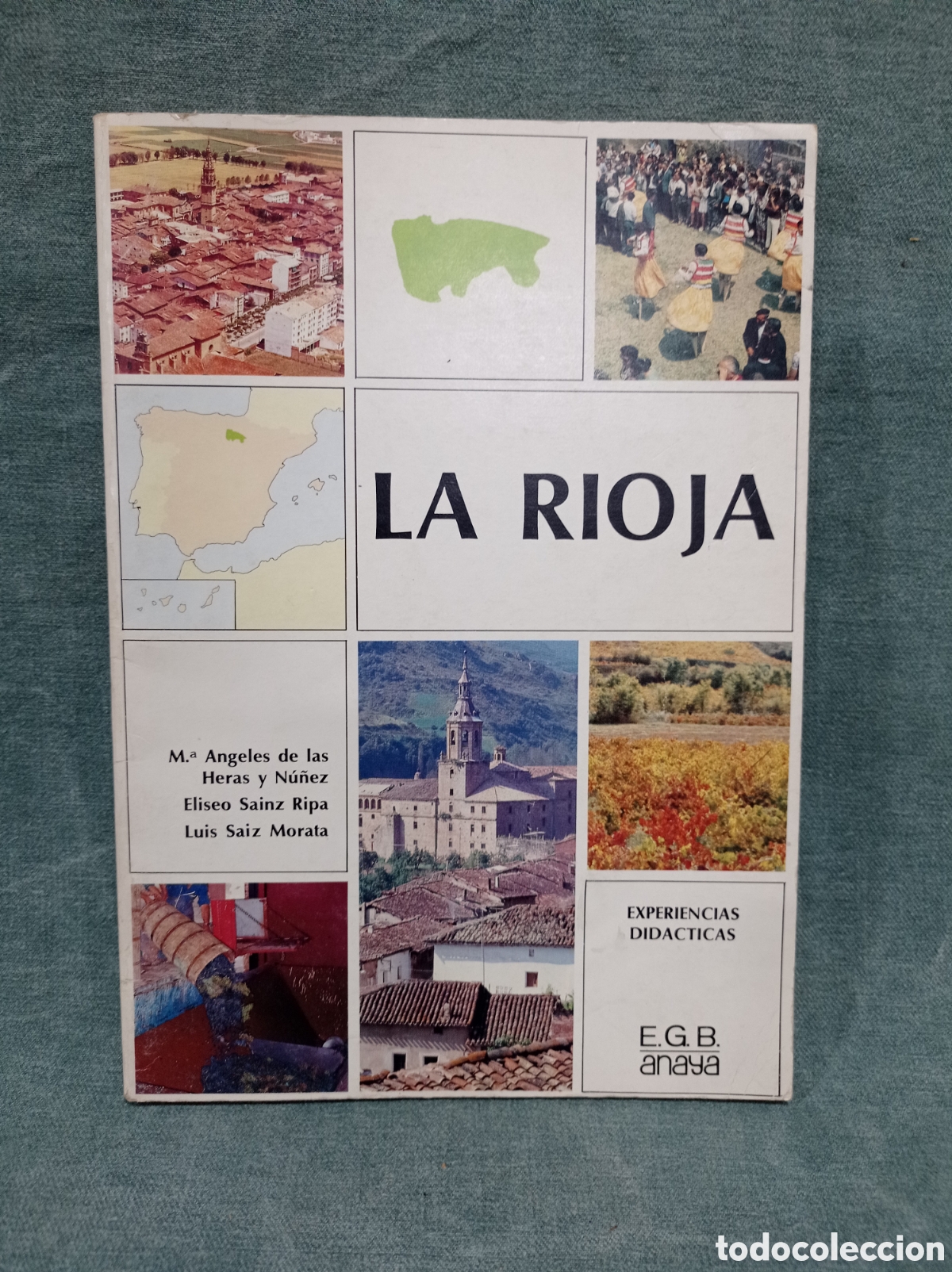 Libros de segunda mano: LIBRO DE TEXTO EGB - 1983 - LA RIOJA - VARIOS AUTORES - ANAYA