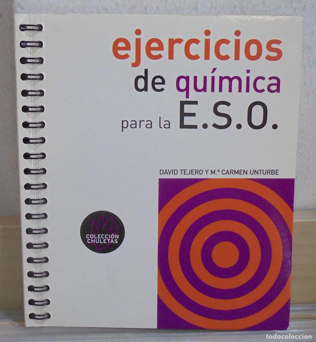 Libros de segunda mano: Ejercicios de qu&iacute;mica para la E.S.O. David Tejero, M&ordf; Carmen Unturbe