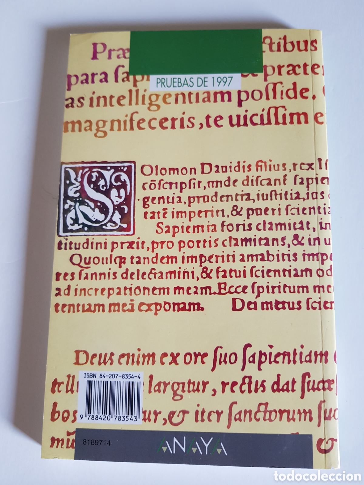 Libros de segunda mano: Pruebas de Lat&iacute;n diferentes a&ntilde;os. - Foto 5
