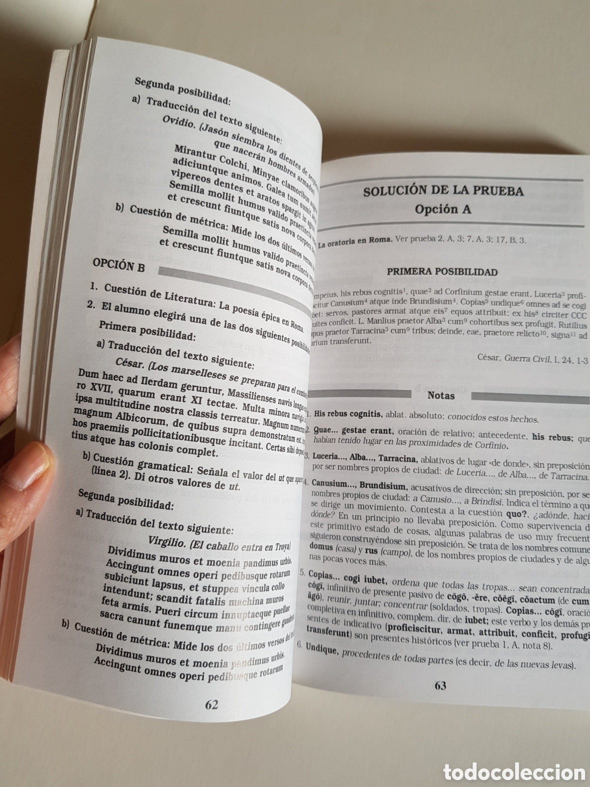 Libros de segunda mano: Pruebas de Lat&iacute;n diferentes a&ntilde;os. - Foto 6