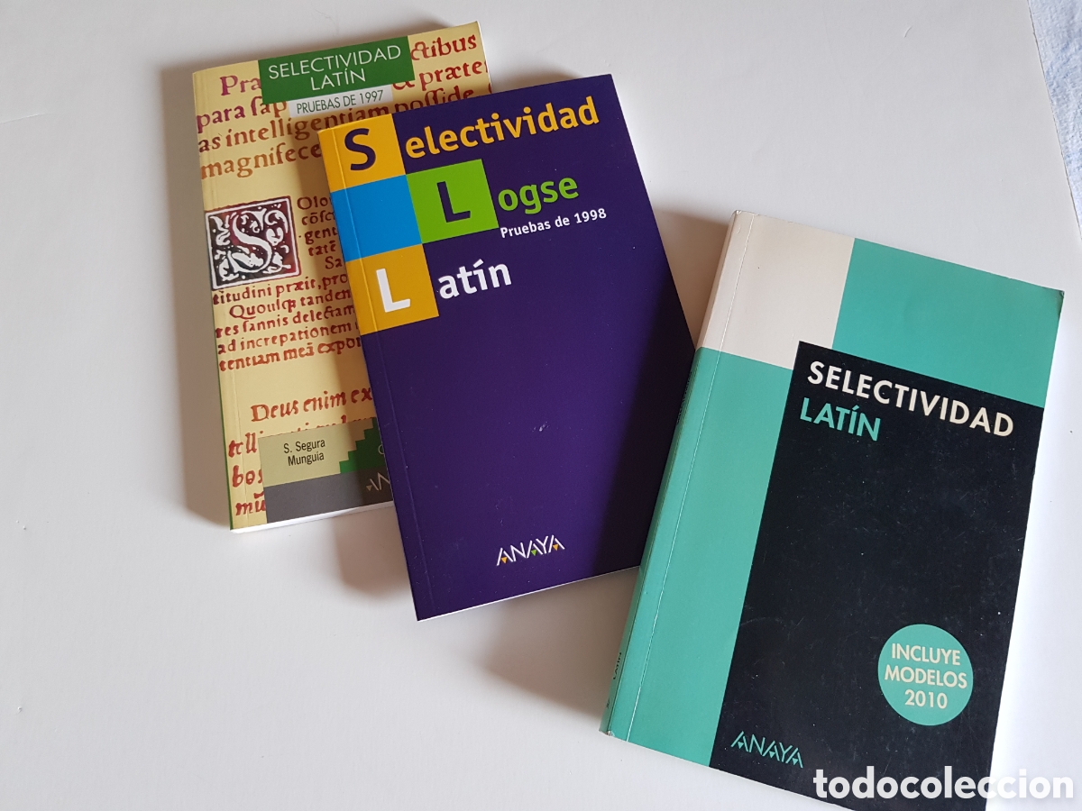 Libros de segunda mano: Pruebas de Lat&iacute;n diferentes a&ntilde;os.
