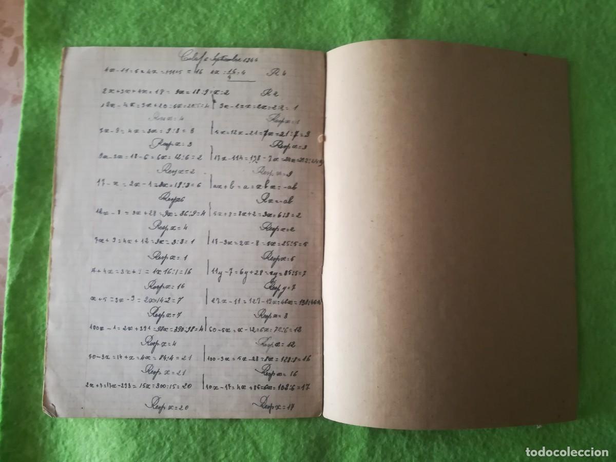 Libros de segunda mano: Cuaderno escolar antiguo - Foto 5