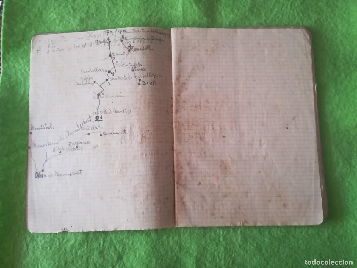 Libros de segunda mano: Cuaderno escolar antiguo relleno - Foto 4