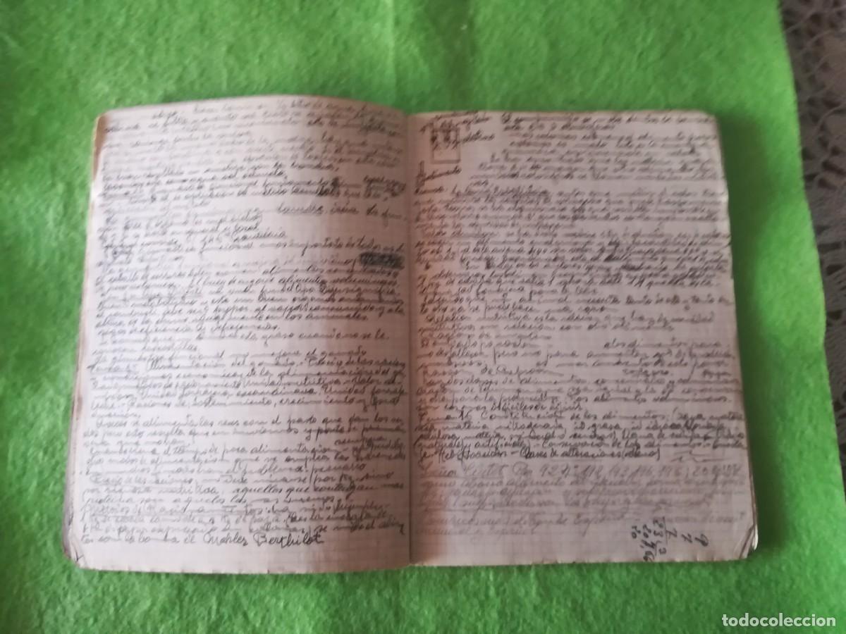 Libros de segunda mano: Cuaderno escolar antiguo relleno - Foto 10