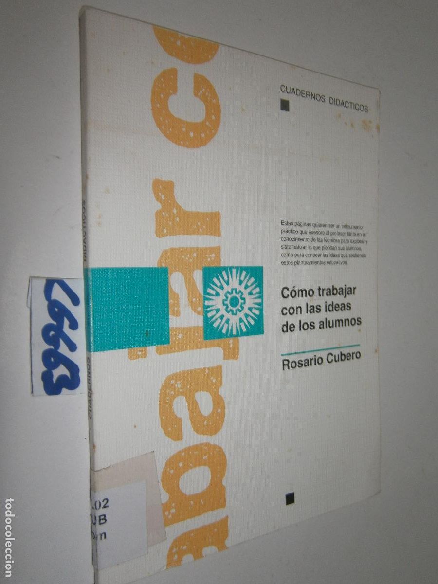 Libros de segunda mano: COMO TRABAJAR CON LAS IDEAS DE LOS ALUMNOS