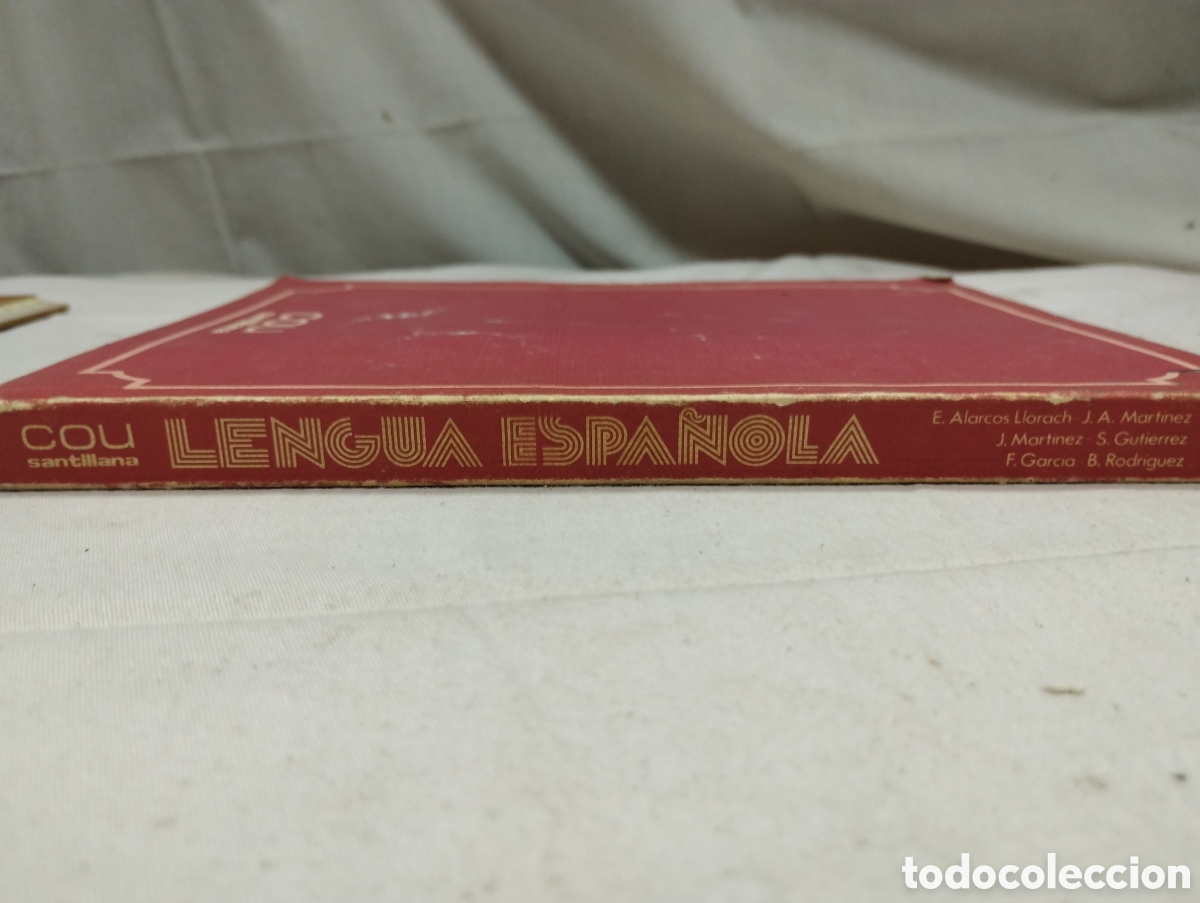 Libros de segunda mano: Lengua espa&ntilde;ola. COU Santillana, 1983 - Foto 3