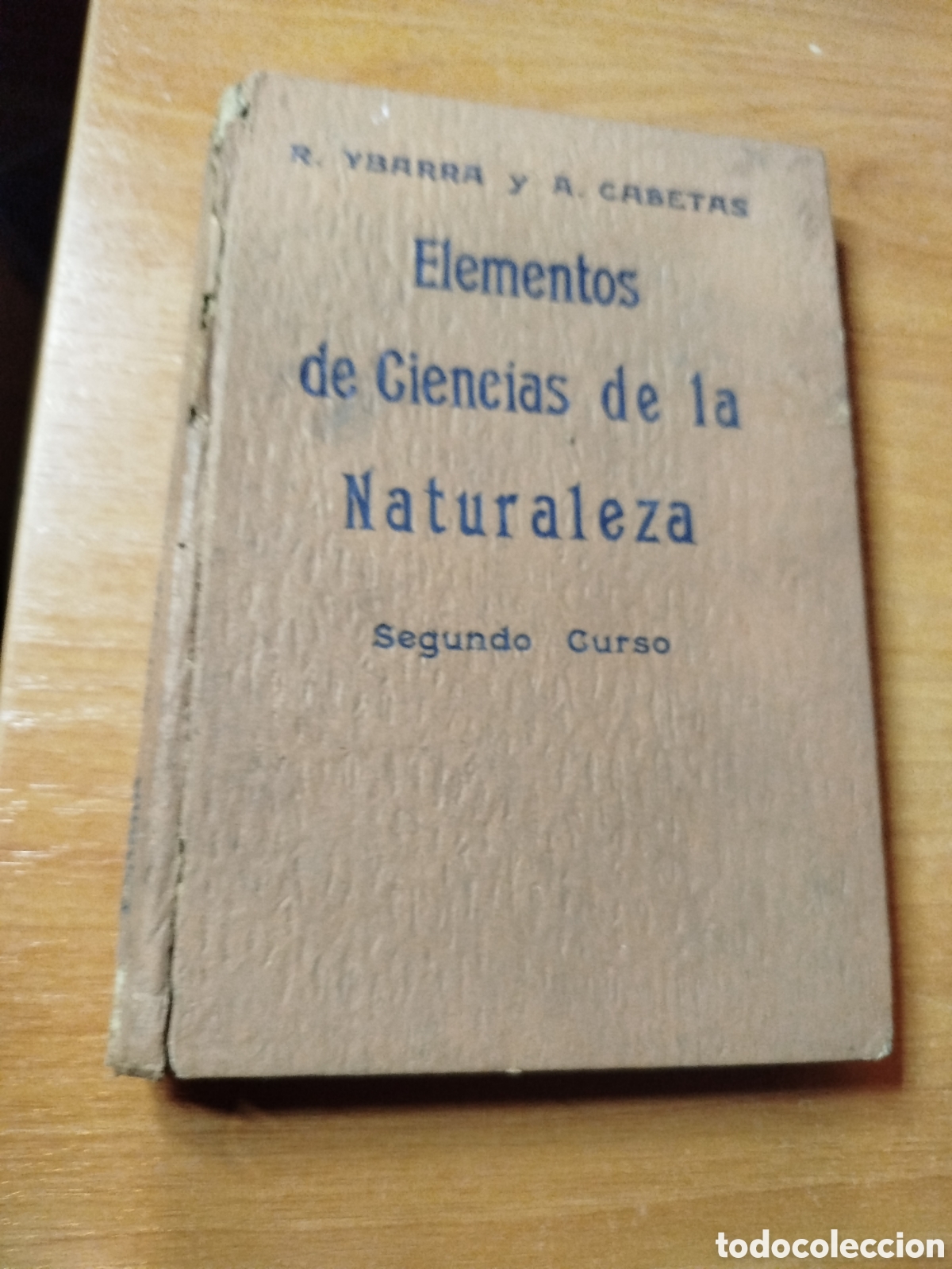 Libros de segunda mano: Elementos de ciencias de la naturaleza. Ybarra. Cabetas. Segundo curso