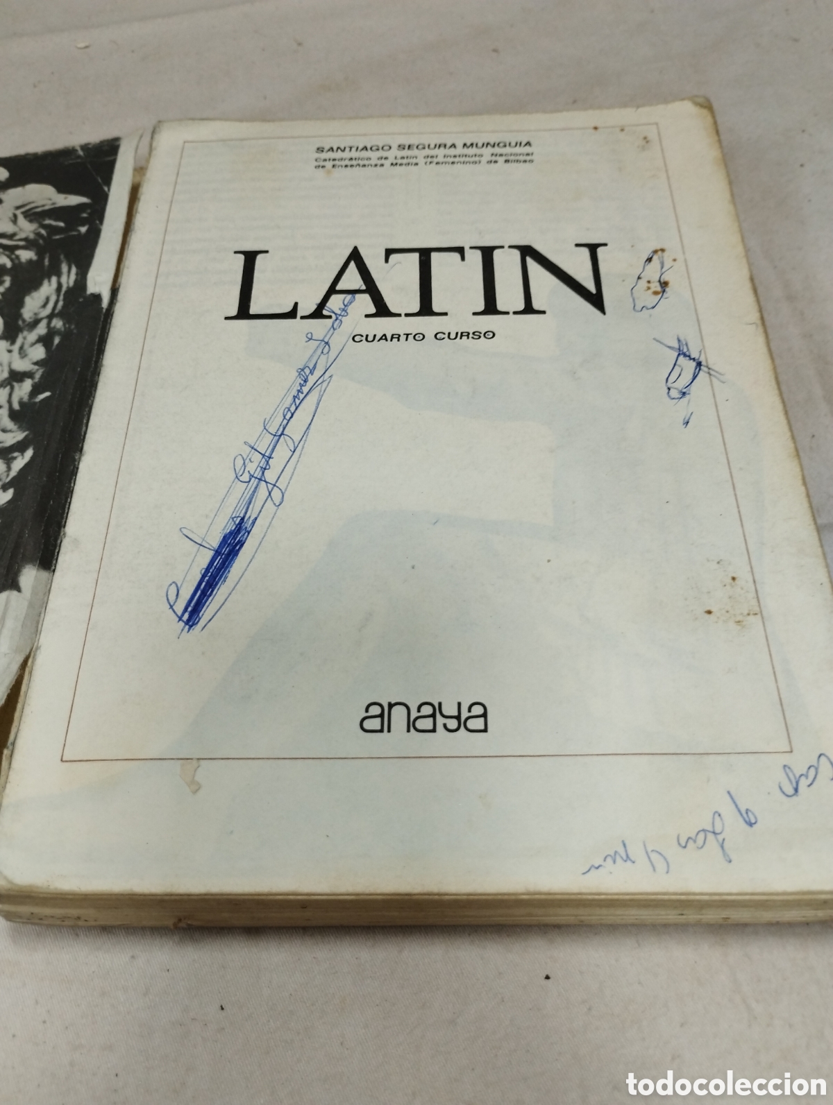 Libros de segunda mano: Lat&iacute;n 4&deg; curso. Editorial Anaya, 1972 - Foto 2