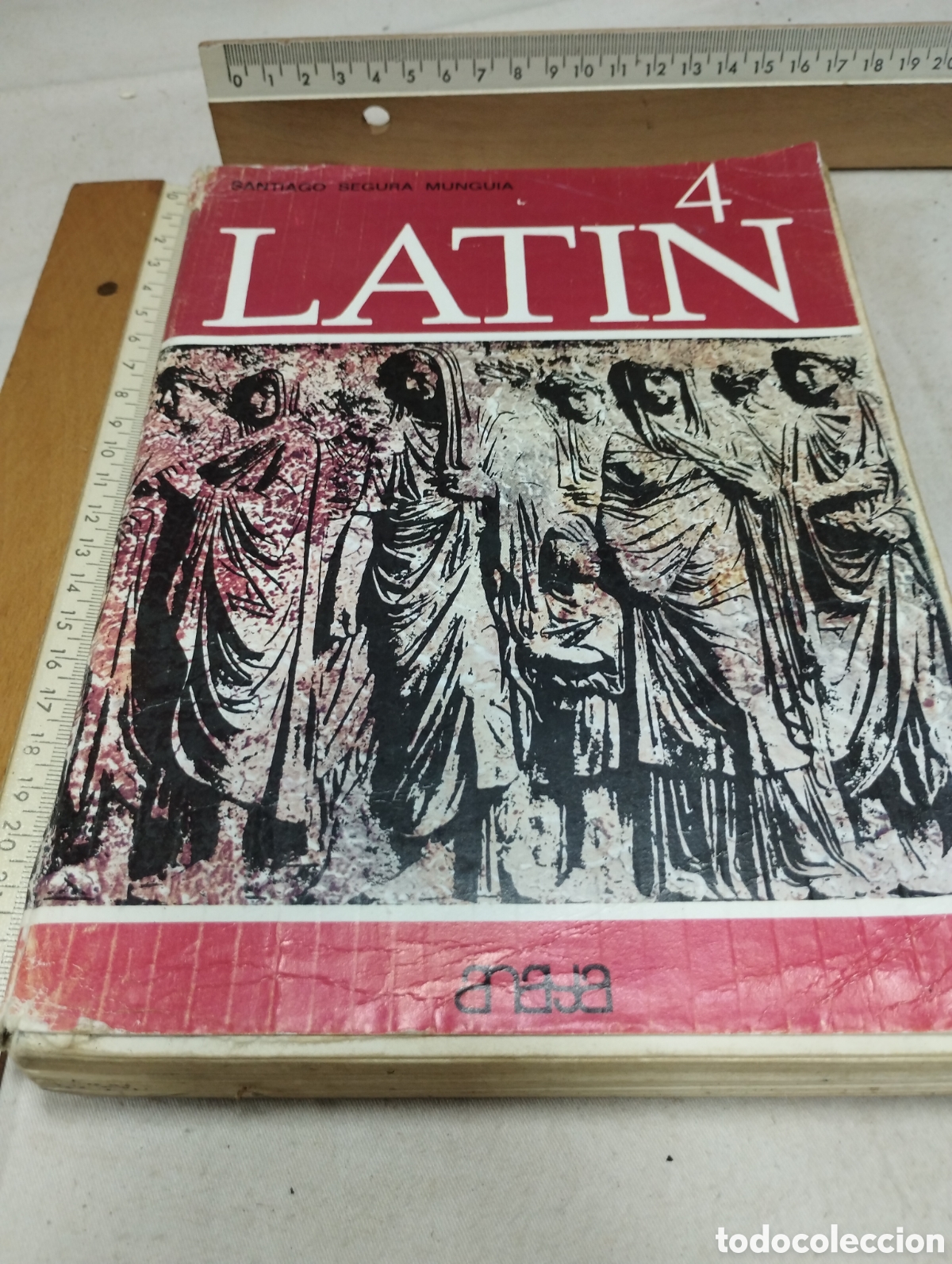 Libros de segunda mano: Lat&iacute;n 4&deg; curso. Editorial Anaya, 1972