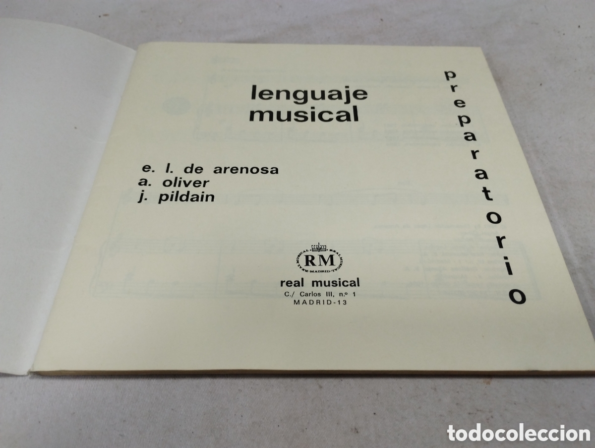 Libros de segunda mano: Lenguaje musical. Real Musical, 1984 - Foto 2