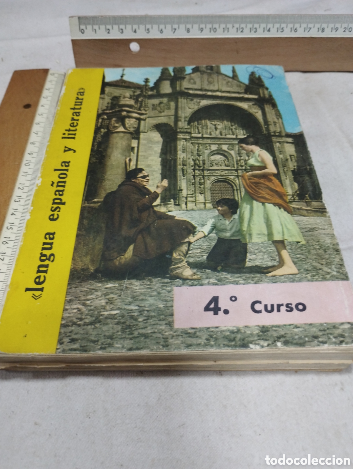Libros de segunda mano: Lengua espa&ntilde;ola y literatura. 4&deg; curso. Editorial SM, 1967