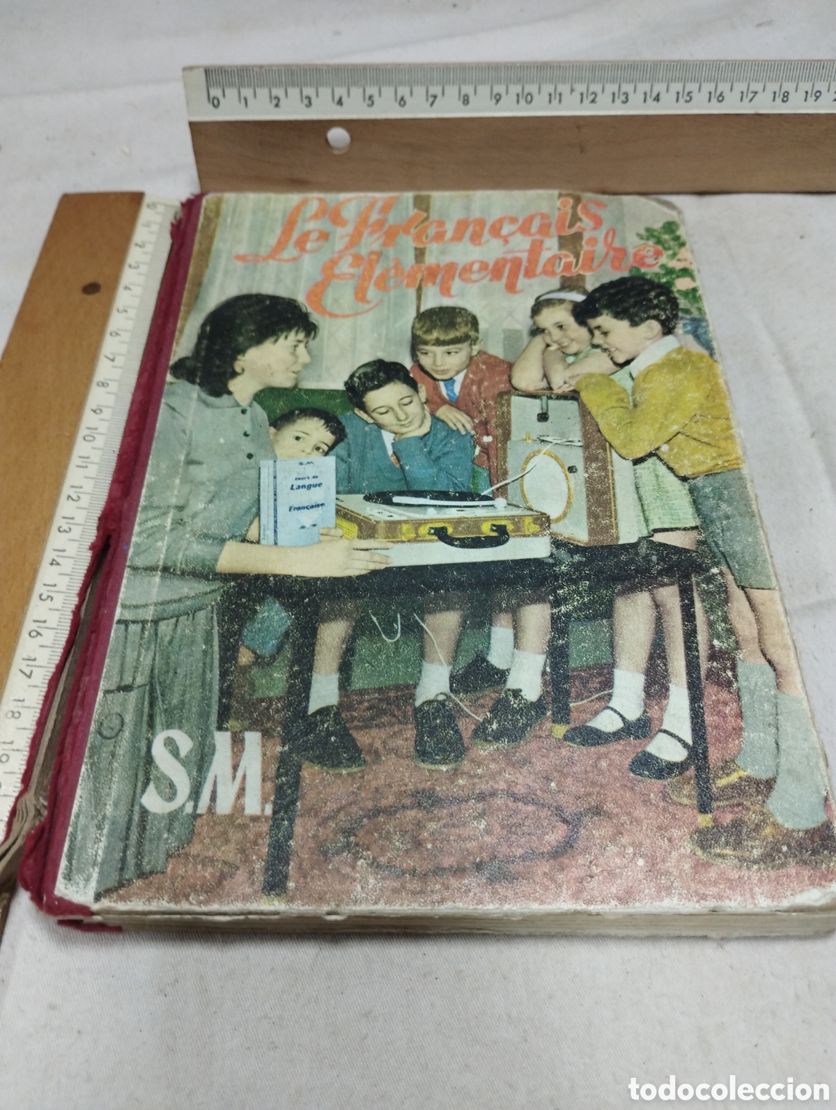 Libros de segunda mano: Le fran&ccedil;ais el&eacute;mentaire. Editorial SM, 1963