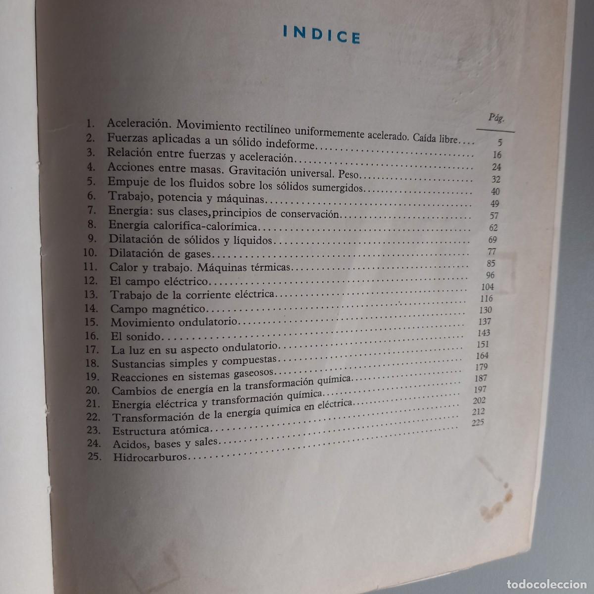 Libros de segunda mano: F&Iacute;SICA Y QU&Iacute;MICA 4&deg; Curso. BRU&Ntilde;O - Foto 2