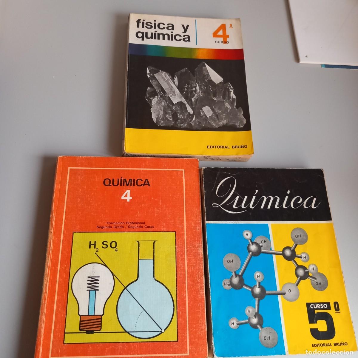 Libros de segunda mano: LOTE de libros de F&Iacute;SICA Y QU&Iacute;MICA