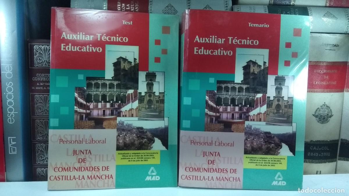 Livros em segunda m&atilde;o: AUXILIAR T&Eacute;CNICO EDUCATIVO. 2 vol&uacute;menes: TEMARIO y TEST, Personal Laboral Junta de Comunidades CLM