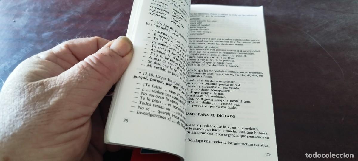 Libros de segunda mano: MANUEL PRACTICO ORTOGRAFIA REGLAS Y EJERCICIOS / / Z106 / LAROUSSE - Foto 8