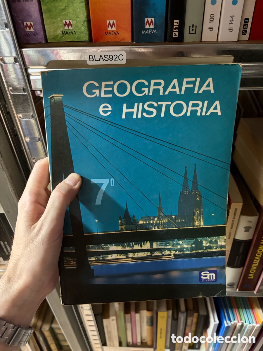 Libros de segunda mano: BLAS92C GEOGRAFIA e HISTORIA 7 EGB sm