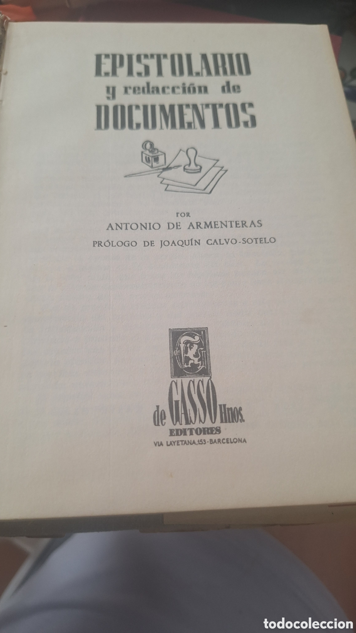 Libros de segunda mano: Epistolario y redaccion de documentos - Foto 3