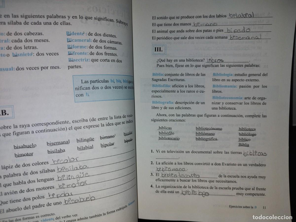 Libros de segunda mano: 197- Ejercicios Ortogr&aacute;ficos - Agust&iacute;n Mateos Mu&ntilde;oz - Foto 6