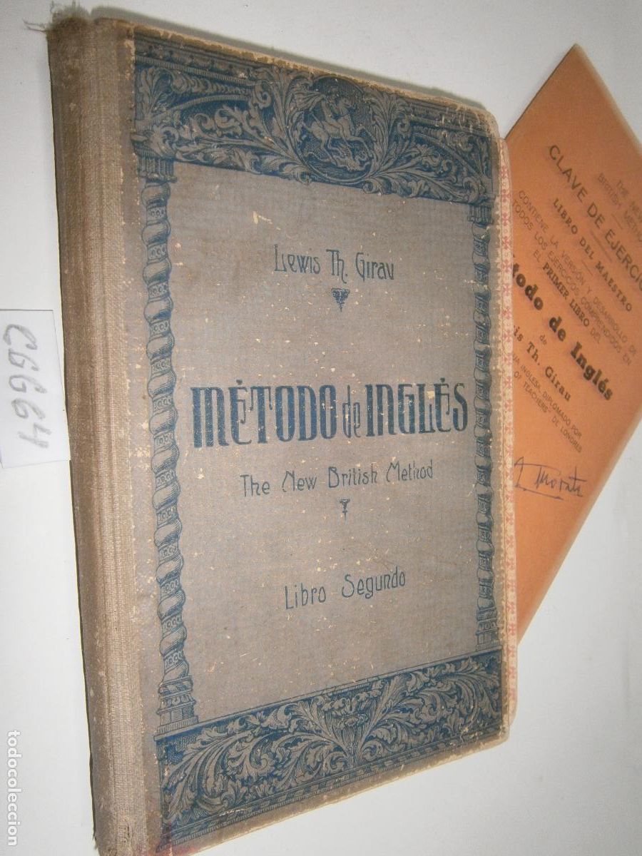 Libros de segunda mano: ANTIGUO LIBRO DE TEXTO - METODO DE INGLES